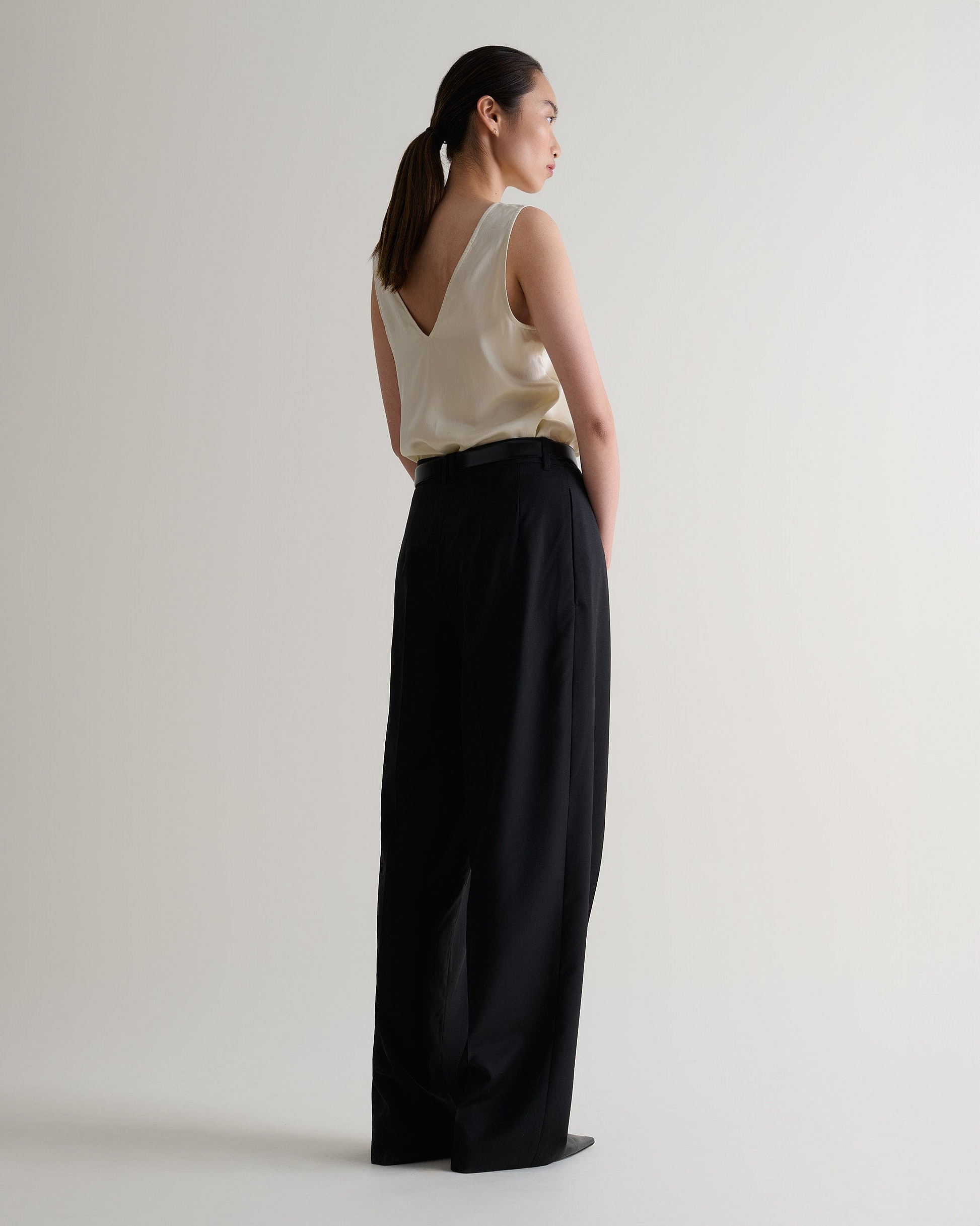 Women's Easy-Silk Sleeveless Top - Alabaster