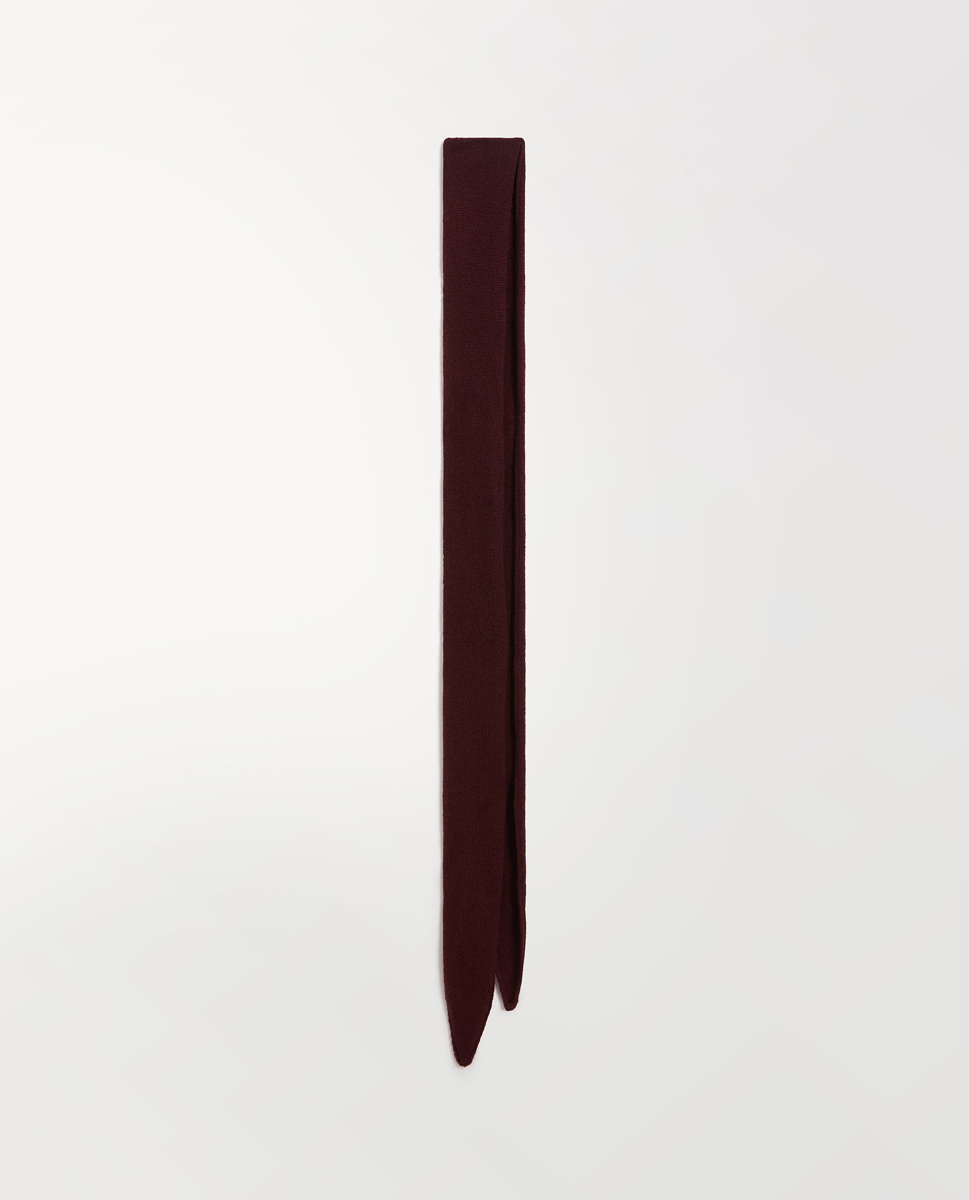 Finest Cashmere Skinny Scarf - Oxblood