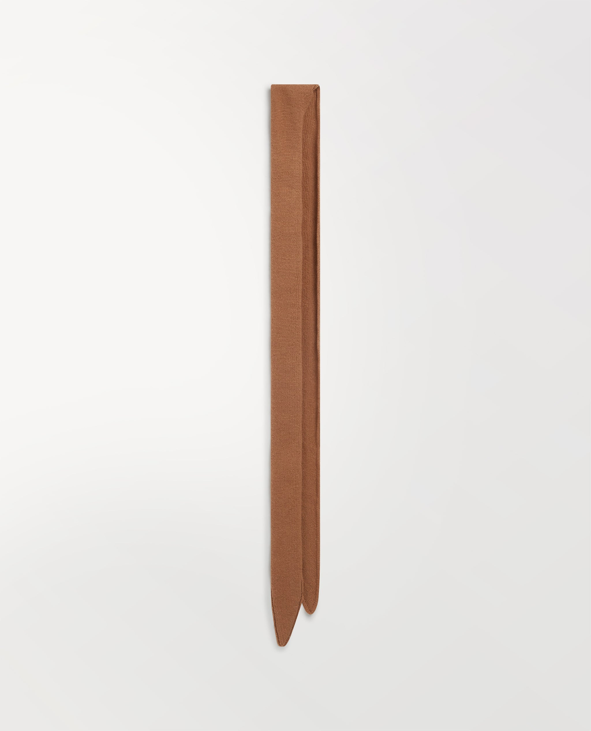 Finest Cashmere Skinny Scarf - Deep Camel