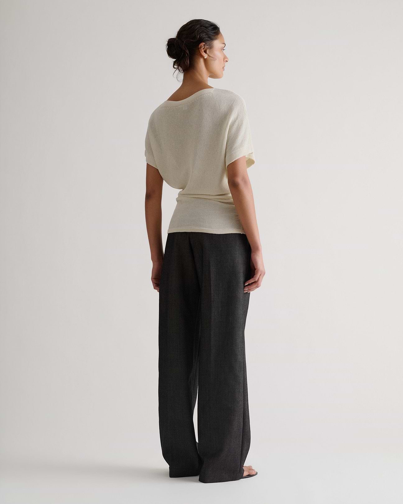 Women's Japanese Paper Yarn Twist Top | Rise & Fall