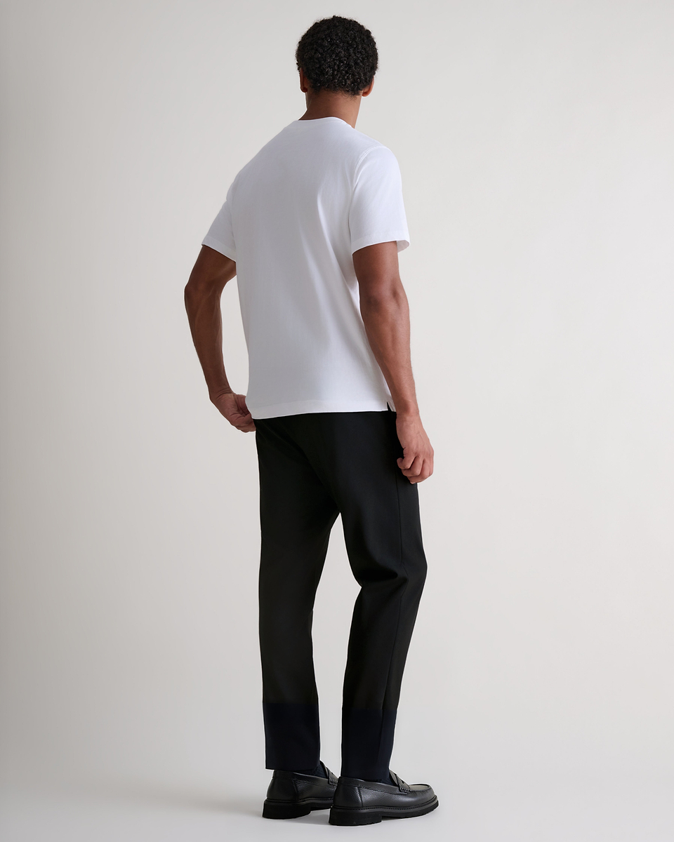 Men's Classic Cotton Crew Neck T-shirt - White