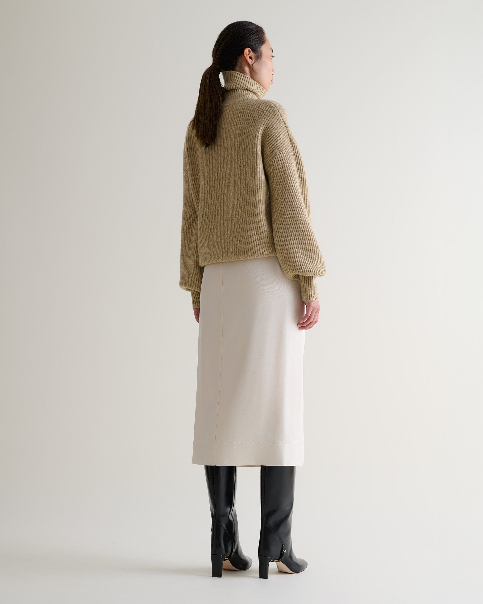 Women's NAIA™ Midi Wrap Skirt - Alabaster