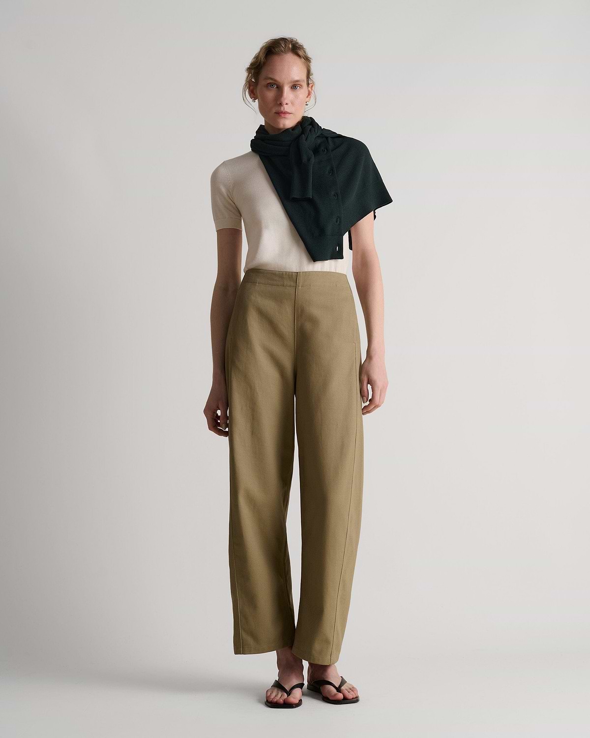 Women's Organic Cotton Barrel Leg Jean - Silt