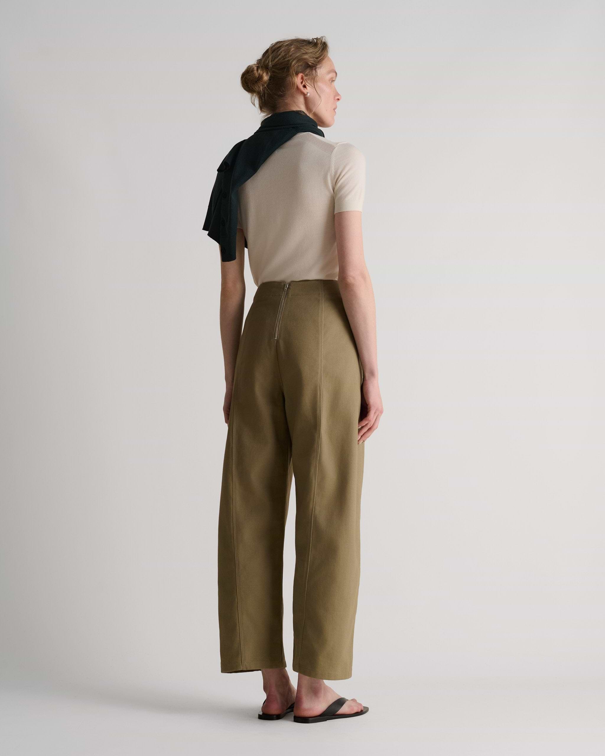 Women's Organic Cotton Barrel Leg Jean - Silt
