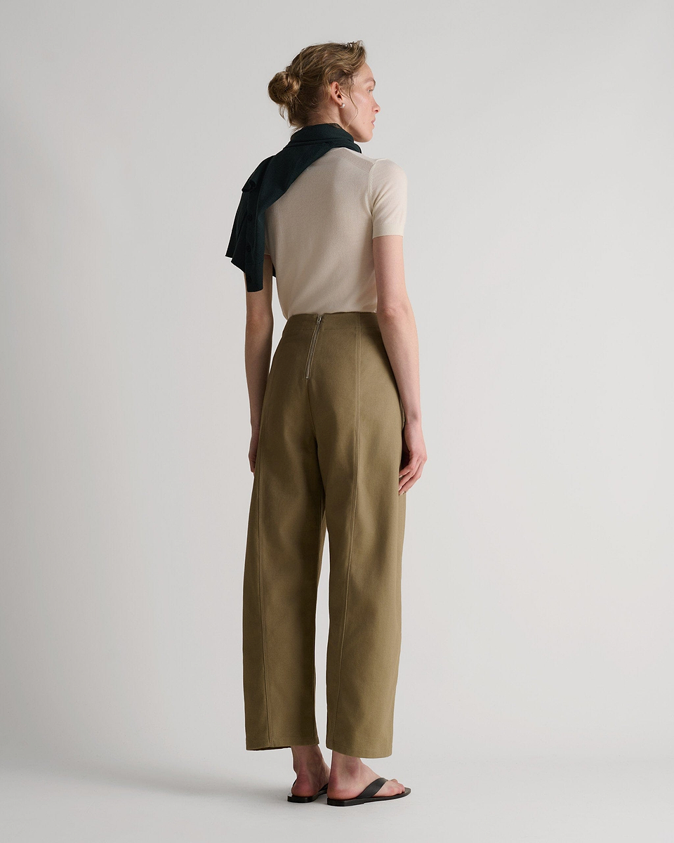 Women's Organic Cotton Barrel Leg Jean - Silt
