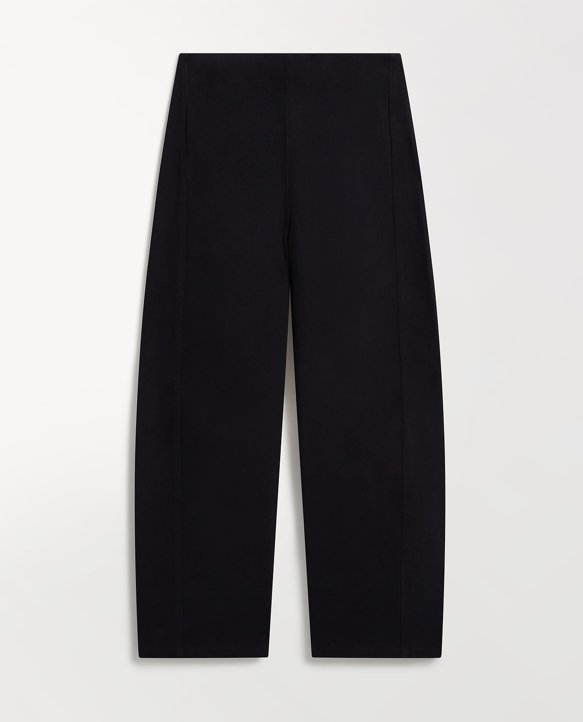 Women's Organic Cotton Barrel Leg Jean - Washed Black