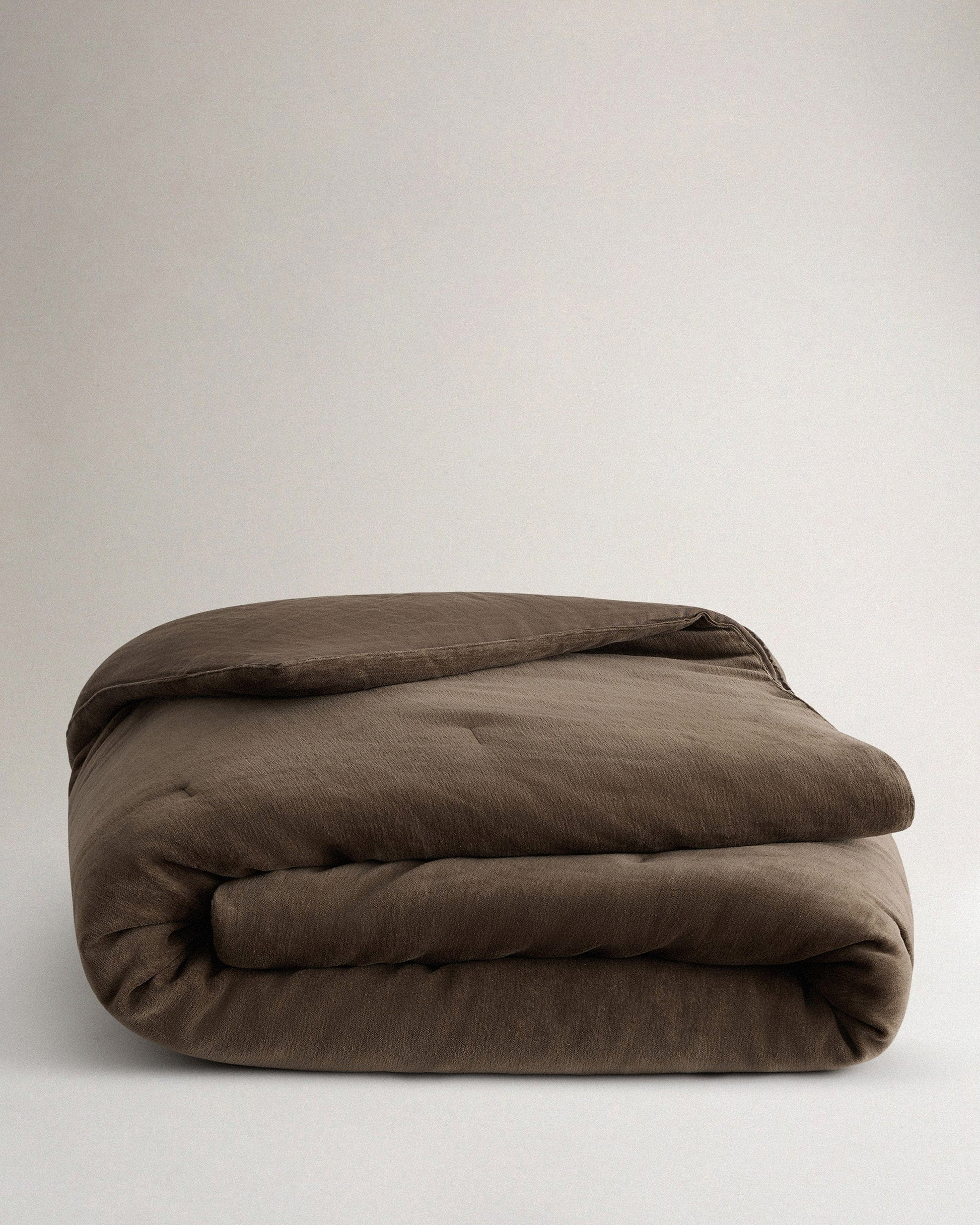 Cotton Velvet Quilt - Tobacco