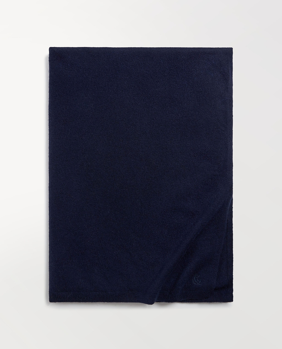Oversized Finest Cashmere Wrap - Black