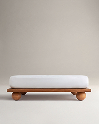 Relaxed & Refined Linen Fitted Sheet - White