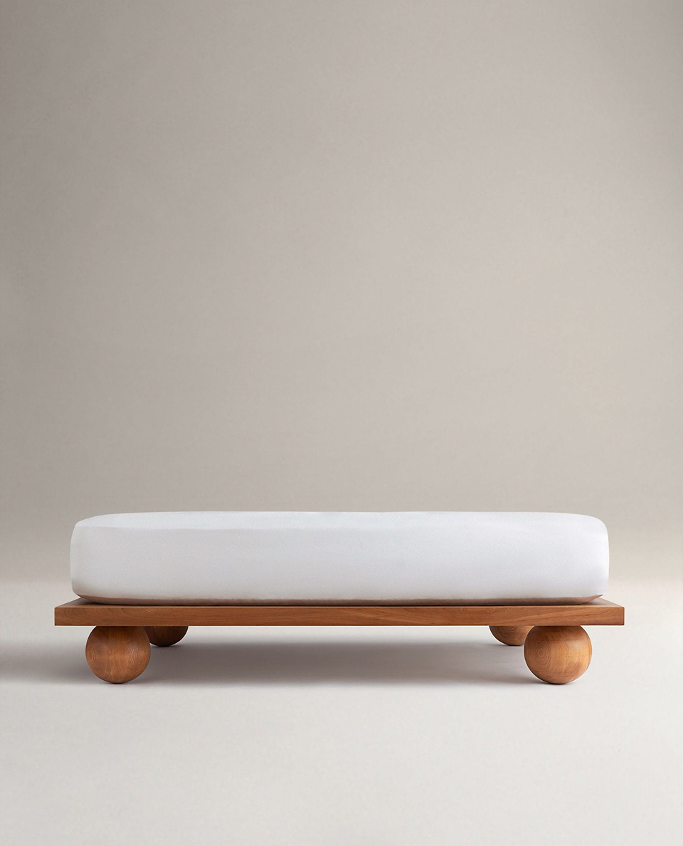 Relaxed & Refined Linen Fitted Sheet - White
