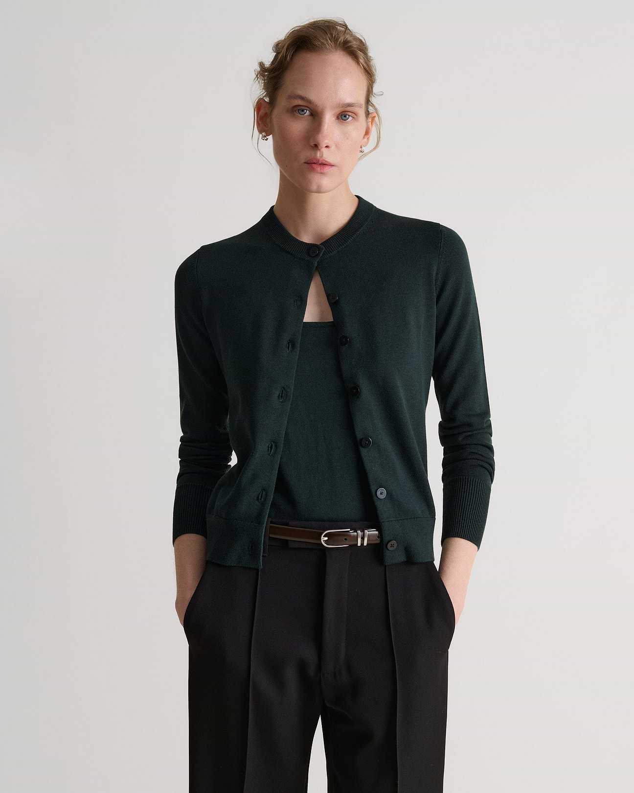 Silk-Cotton Cardigan | Rise & Fall