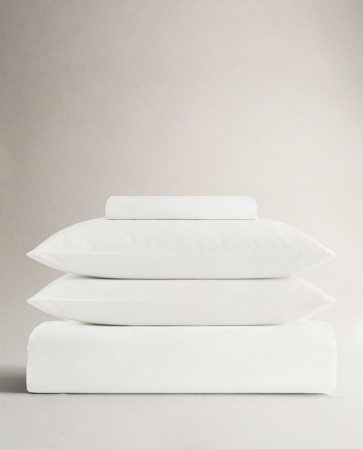 Soft & Smooth Cotton Duvet Set - White