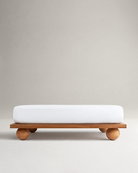 Soft & Smooth Premium Cotton Fitted Sheet - White