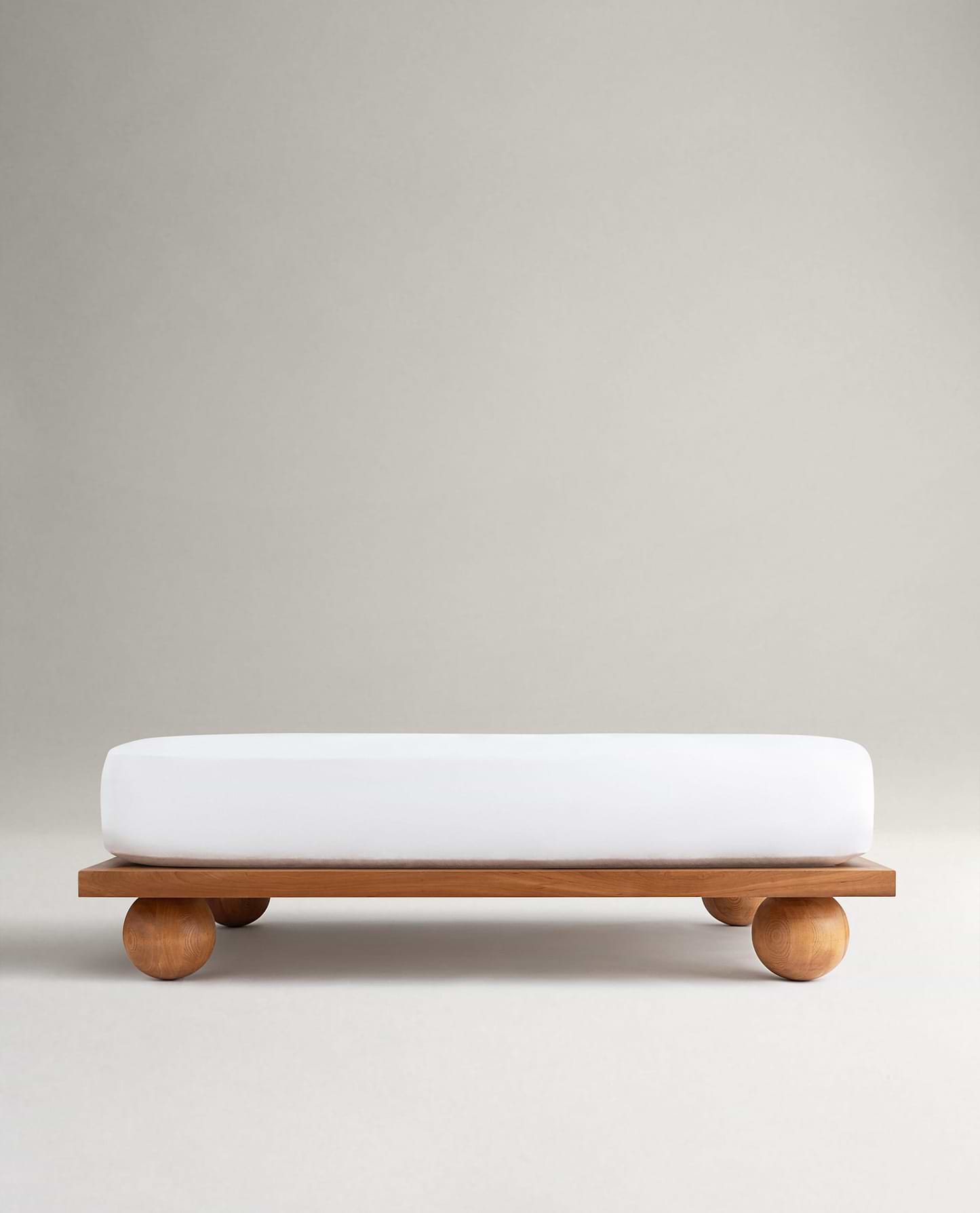 Soft & Smooth Premium Cotton Fitted Sheet - White