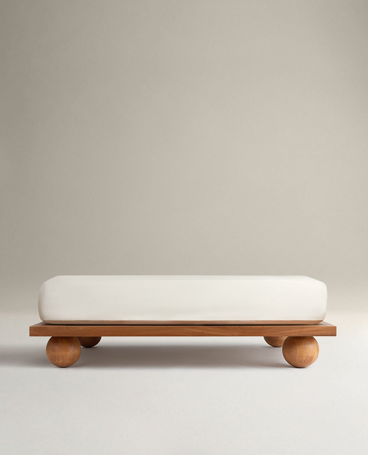 Crisp & Cool Organic Cotton Deep Fitted Sheet - Buttermilk