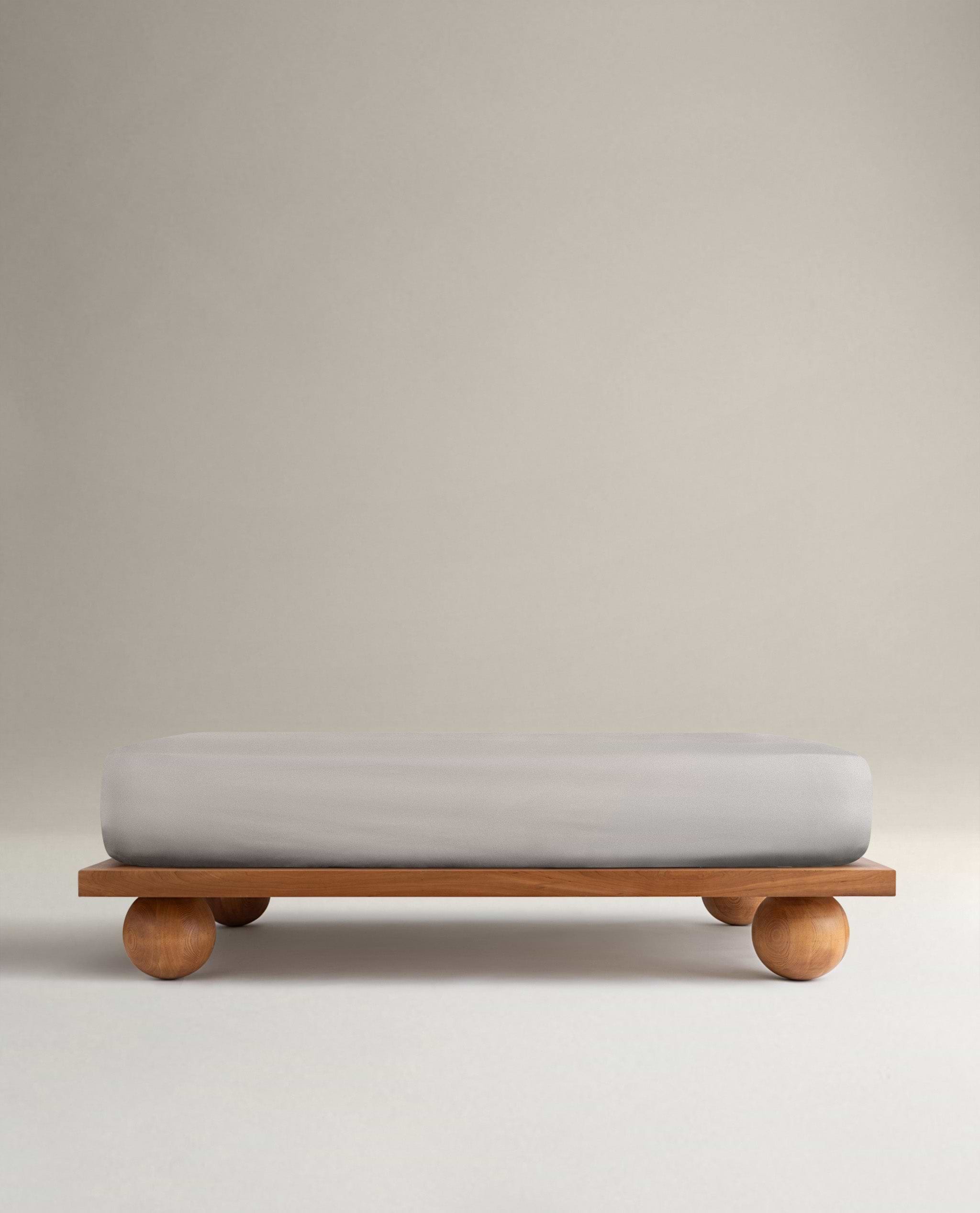 Soft & Smooth Premium Cotton Deep Fitted Sheet - Pebble