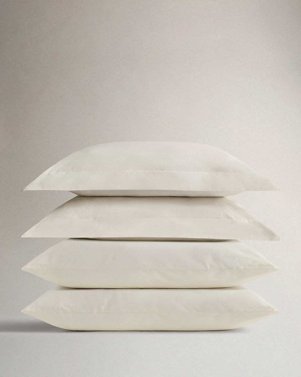The Soft & Smooth Luxury Pillowcase Bundle, Set Of 4 - Buttermilk