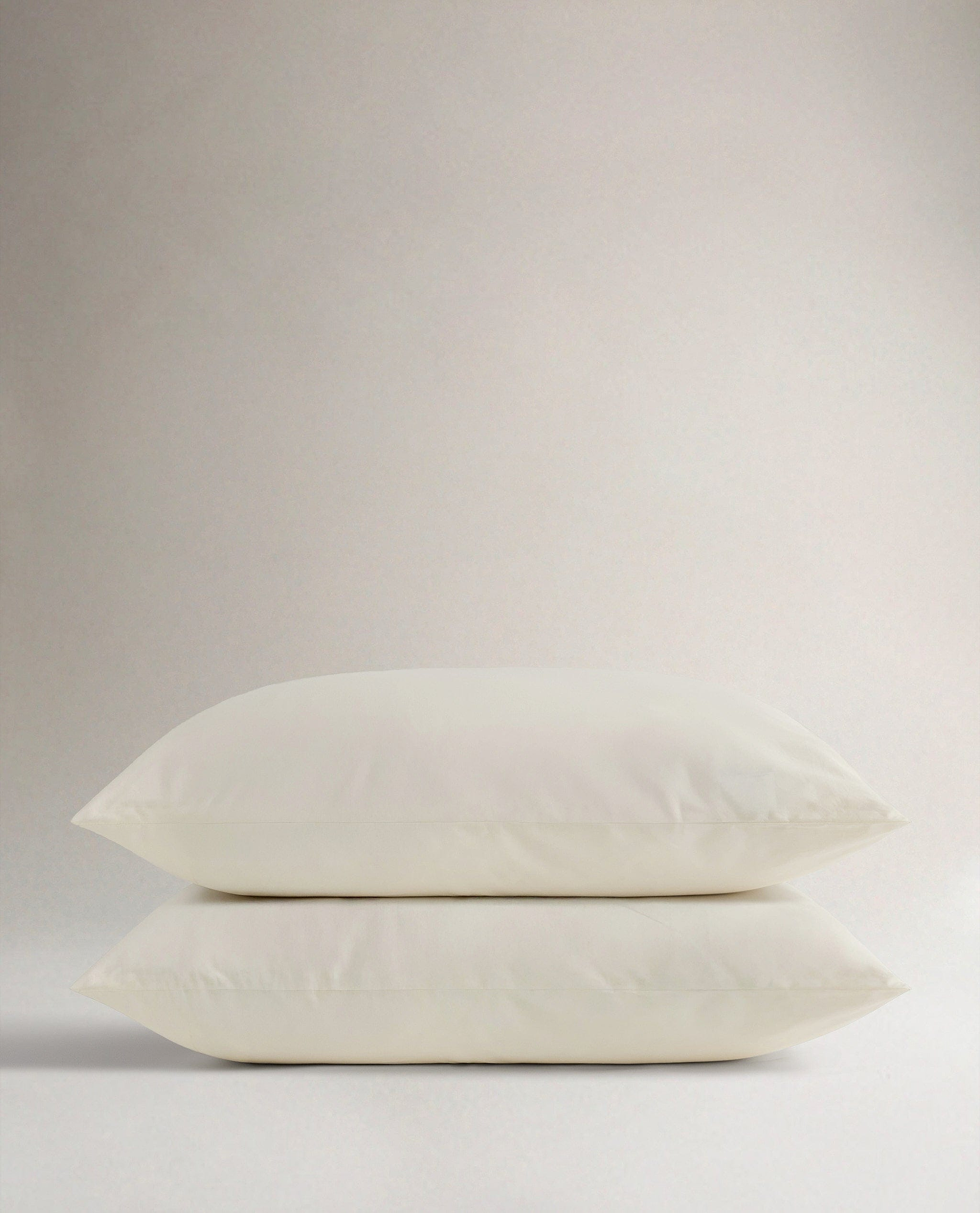 Soft & Smooth Cotton Sateen Pillowcase Set - Buttermilk
