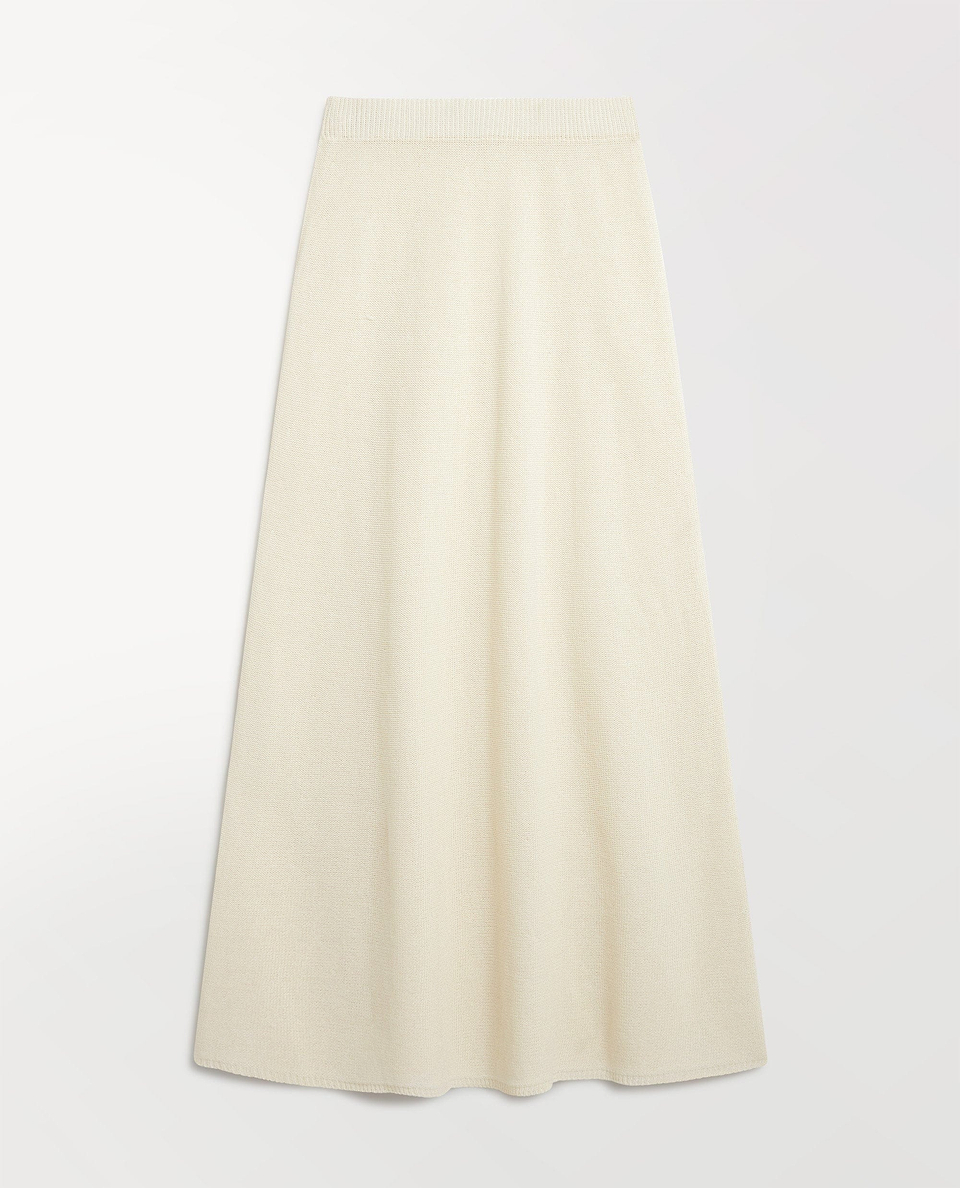 Women's Paper Yarn Knit Skirt