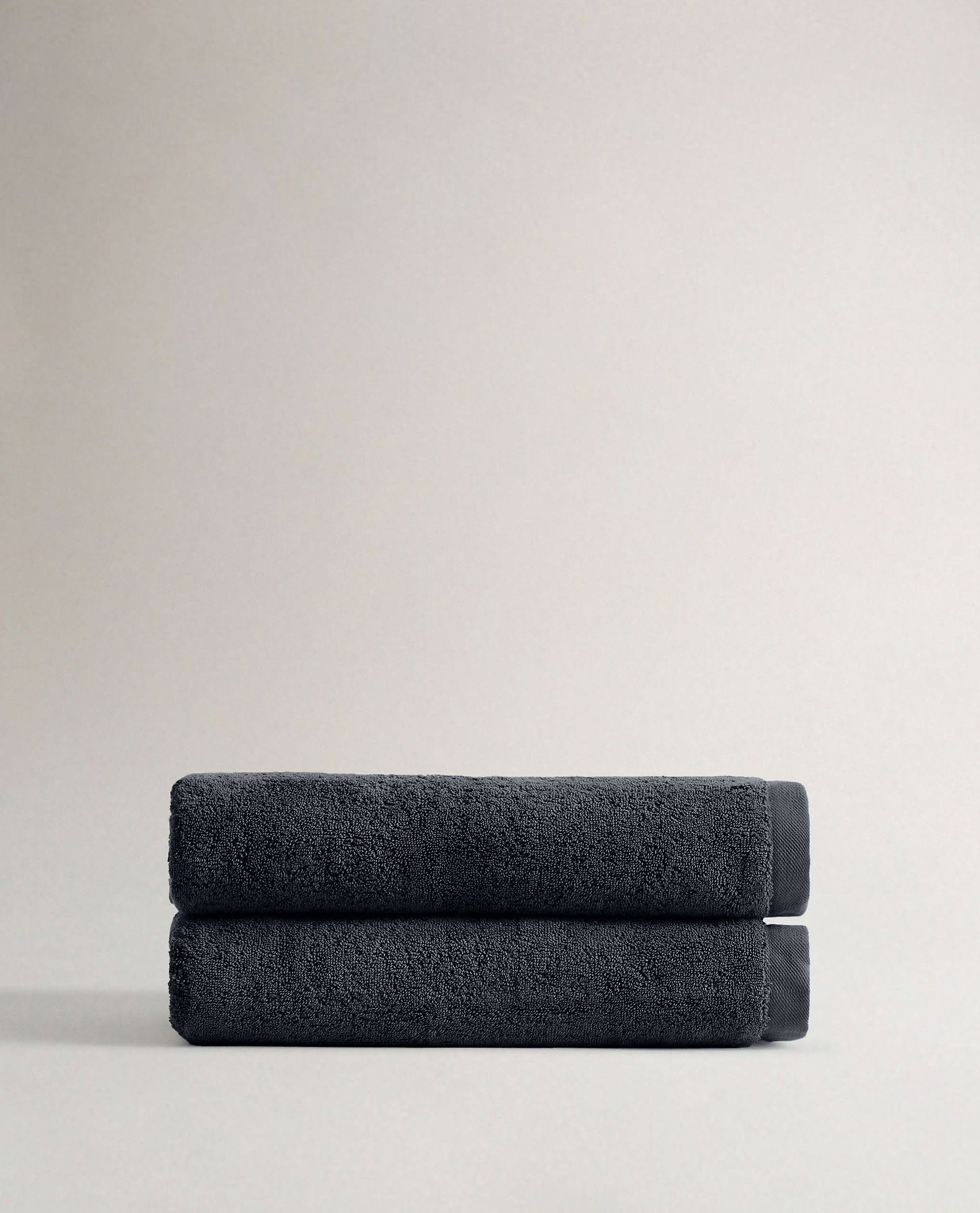 Turkish Bath Towels (Pack of 2) - Charcoal