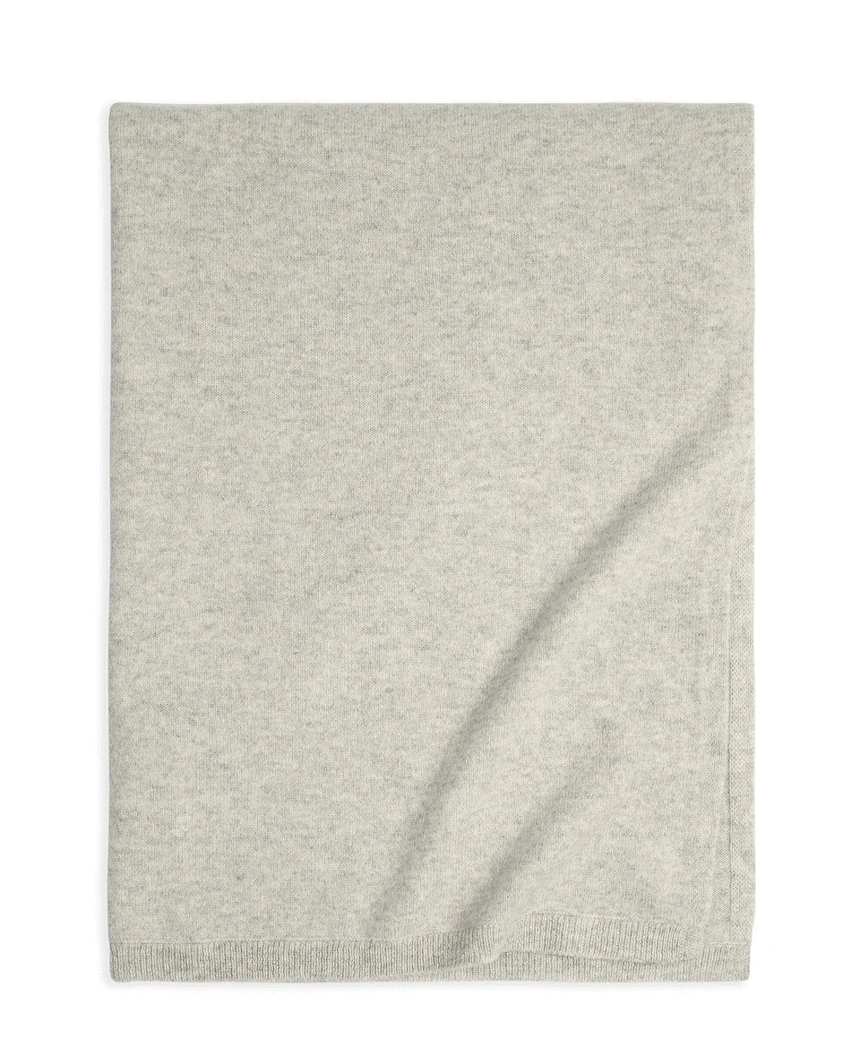 Oversized Finest Cashmere Wrap - Grey
