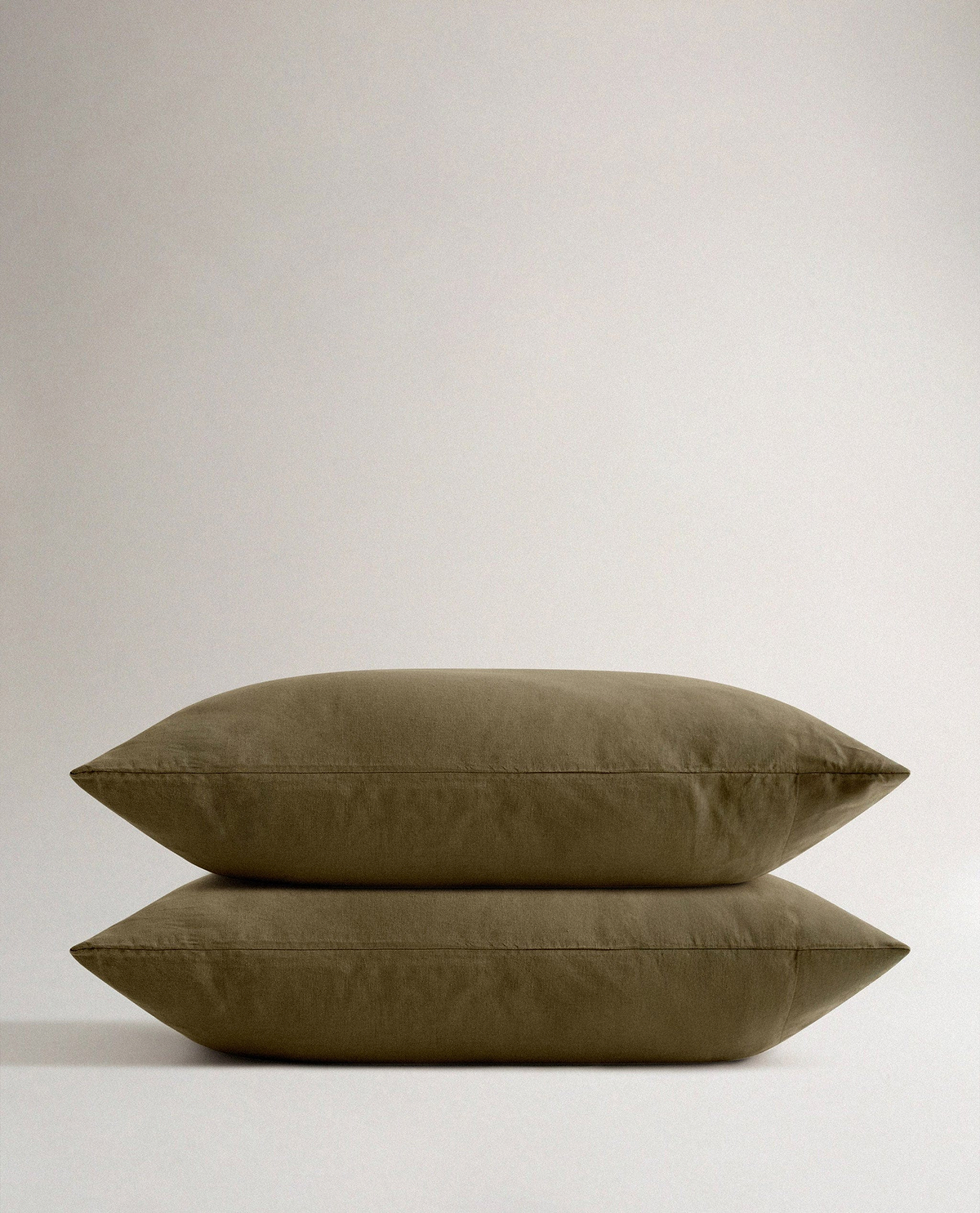 Green Pillowcases