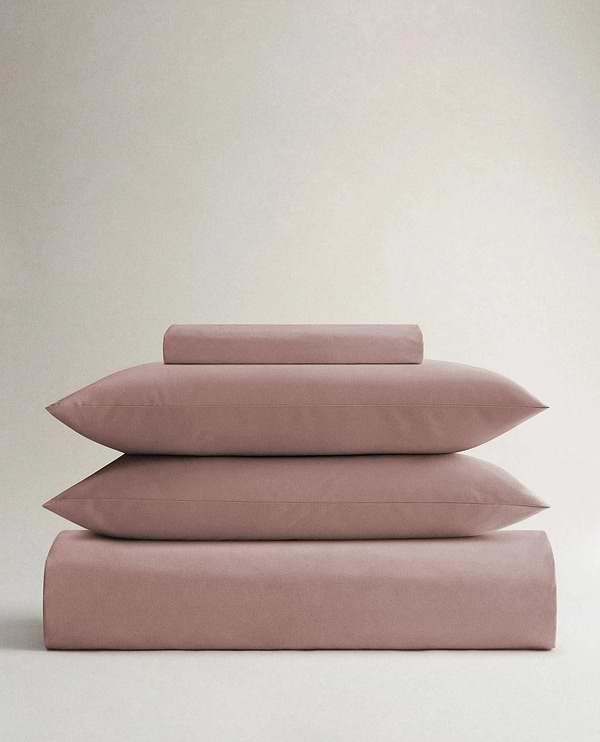 Crisp & Cool Organic Cotton Duvet Set - Clay