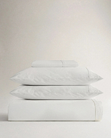 Crisp & Cool Organic Cotton Duvet Set - Tailored Border