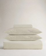 Crisp & Cool Organic Cotton Duvet Set - Buttermilk