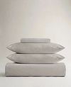 Crisp & Cool Organic Cotton Duvet Set - Pebble