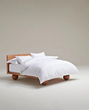 Crisp & Cool Organic Cotton Duvet Set - White