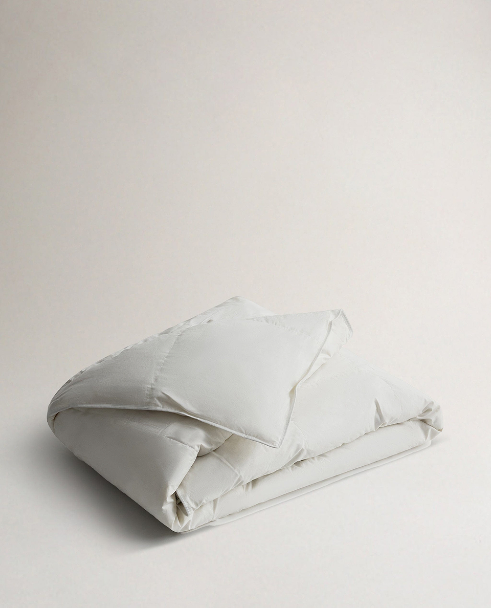 Image 2 of 3 showing Rise & Fall's Recycled Down Duvet.