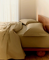 The Crisp & Cool Organic Cotton Duvet Set - Sage