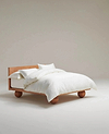 Crisp & Cool Organic Cotton Duvet Set - Buttermilk