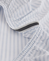 Crisp & Cool Organic Cotton Duvet Set - Blue Stripe Ticking