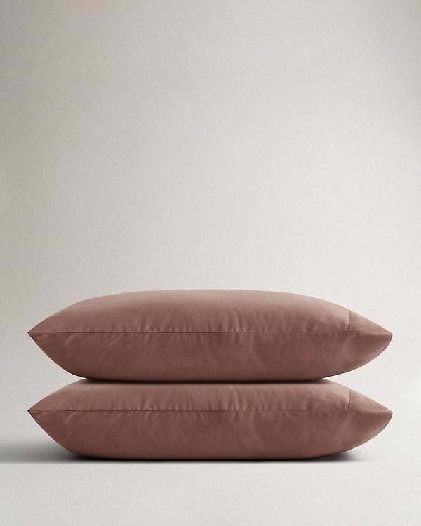 The Soft & Smooth Cotton Duvet Set - Deep Clay