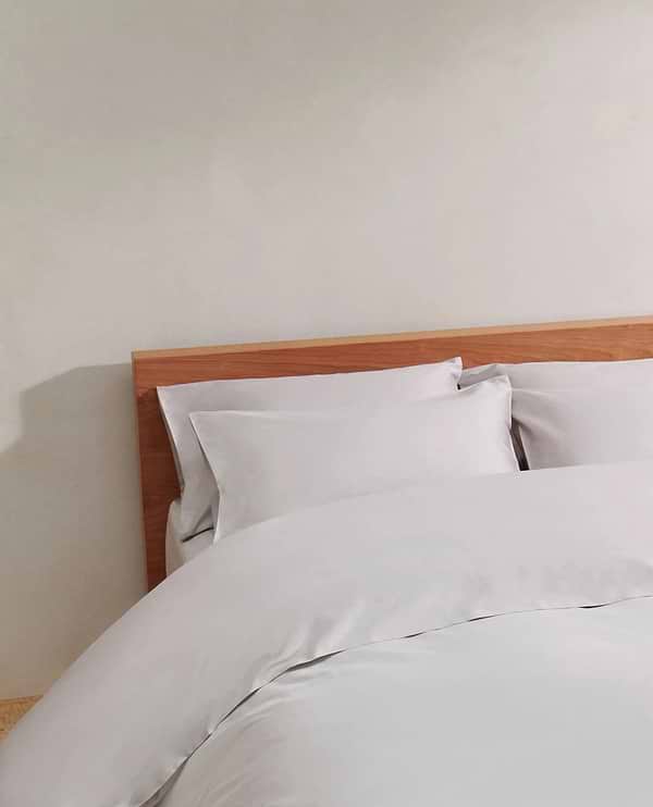 The Soft & Smooth Cotton Duvet Set - Pebble