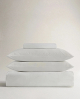 Crisp & Cool Organic Cotton Duvet Set - White