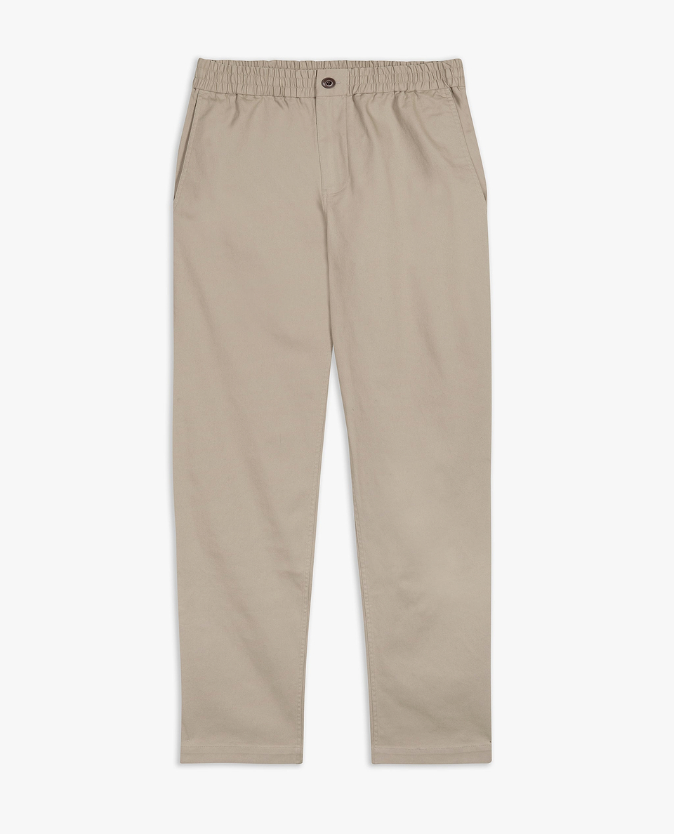 Men's All Rounder Cotton Trousers - Stone