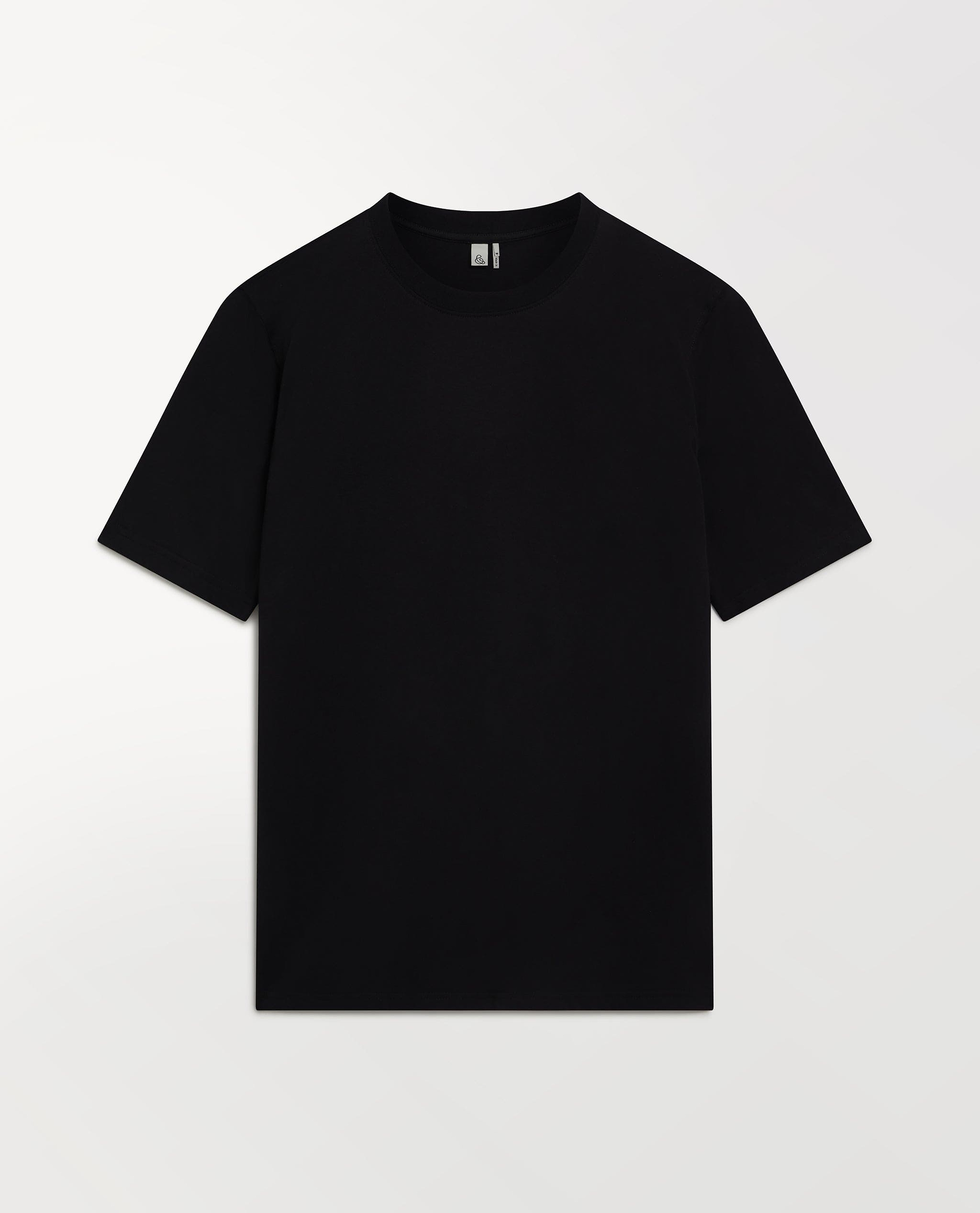 Men's Classic Cotton Crew Neck T-shirt - Black