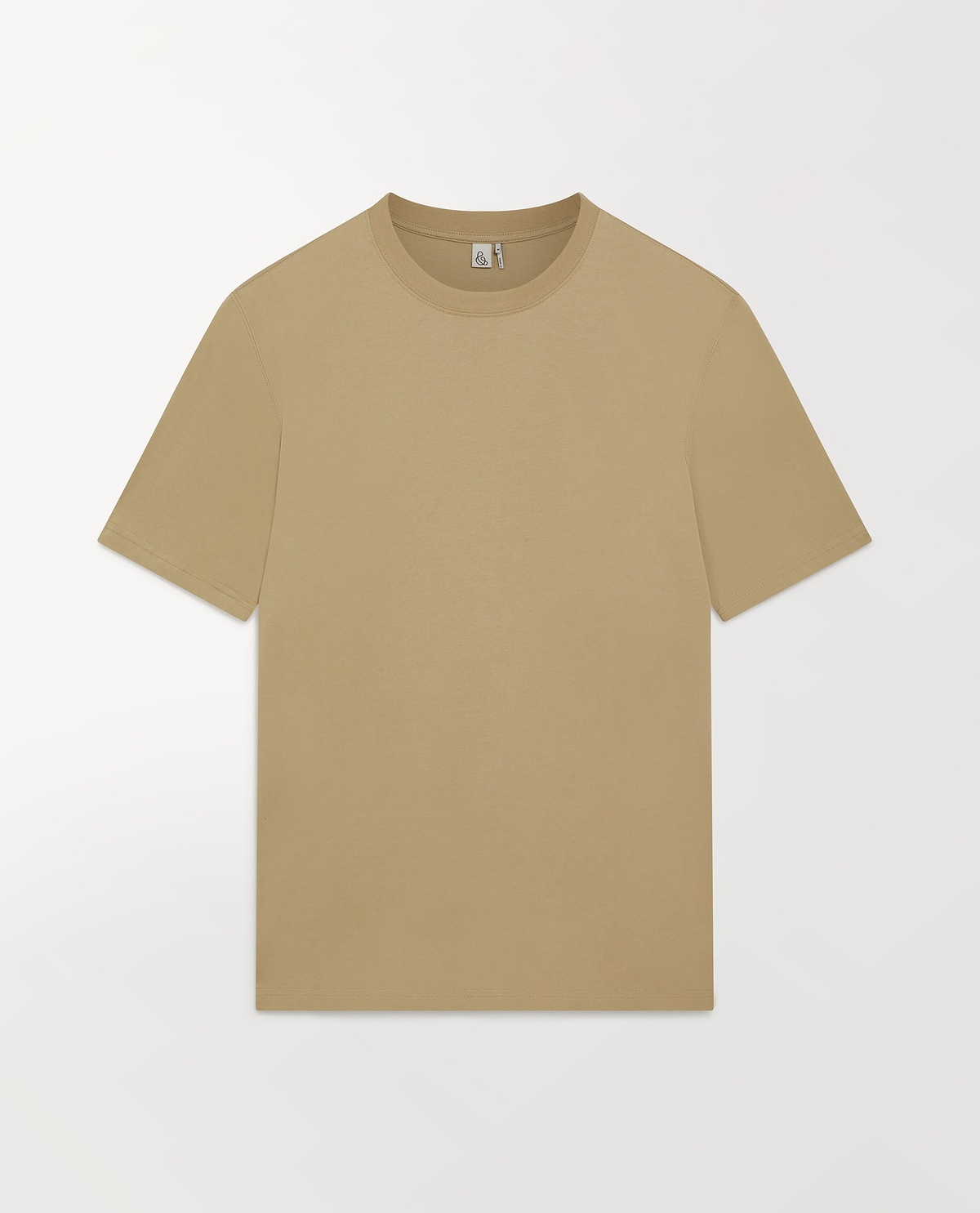 Men's Classic Cotton Crew Neck T-shirt - Smoky Olive