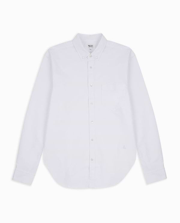 Men's Cotton Oxford Shirt - White