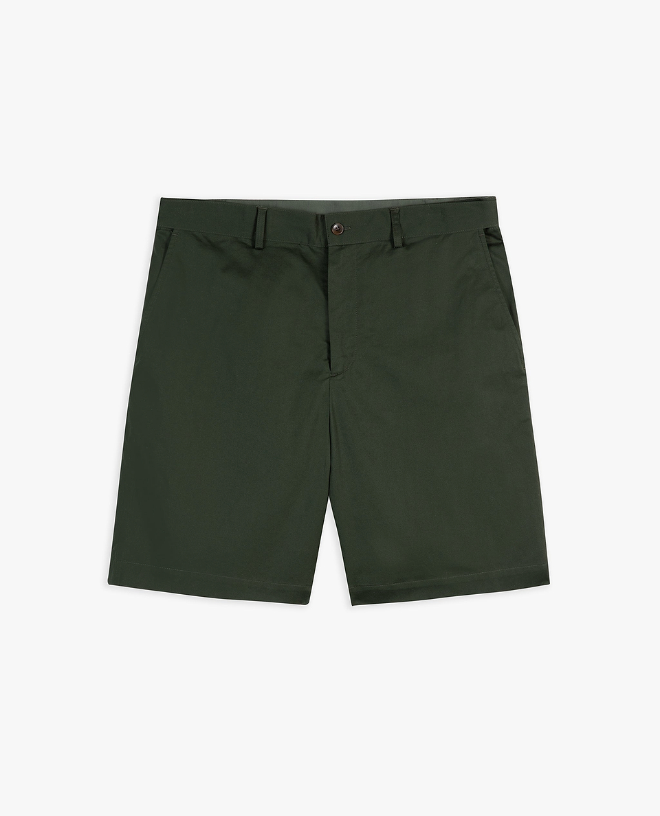 Men's Essential Cotton Chino Shorts - Khaki