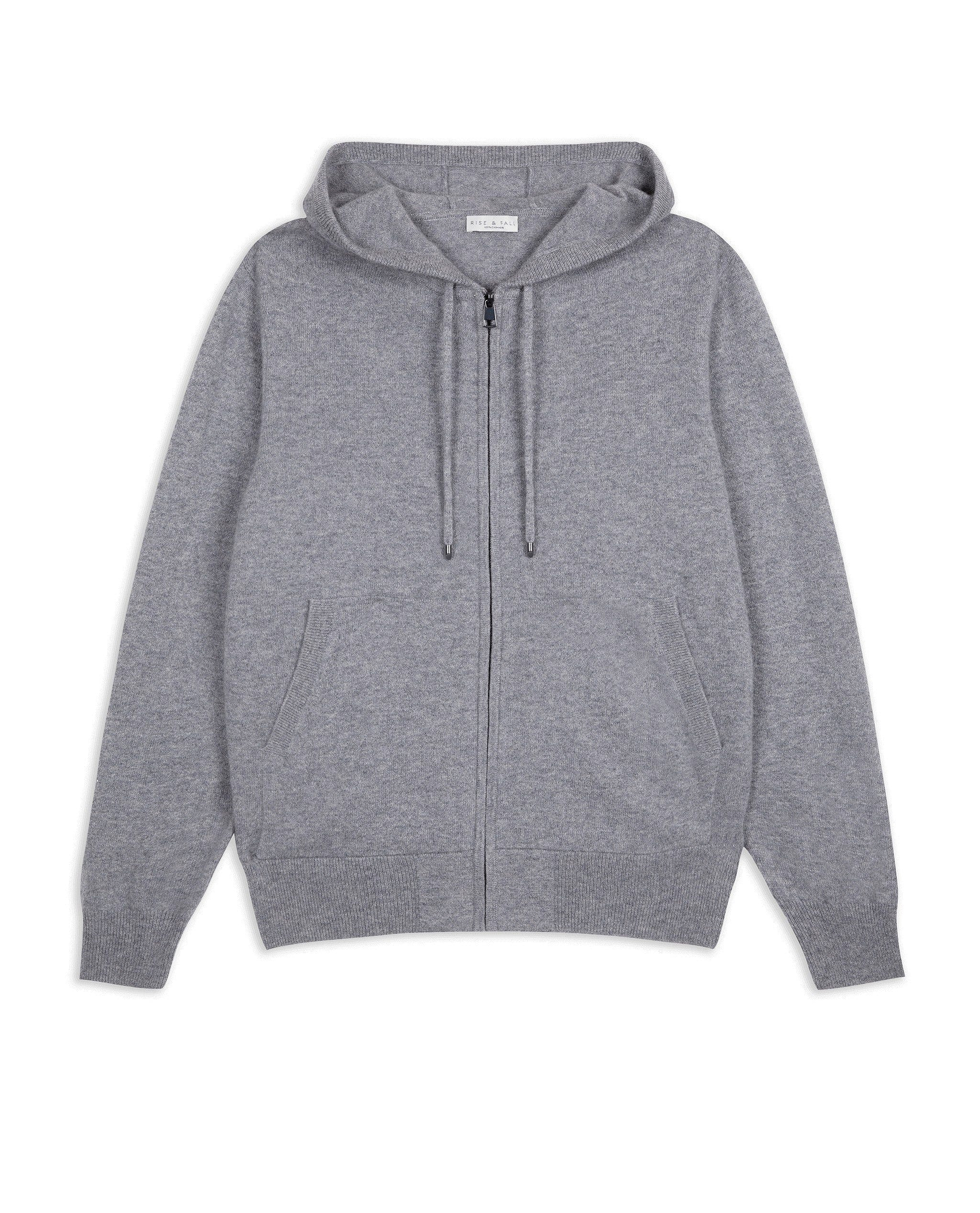 Men's Finest Cashmere Full Zip Hoodie