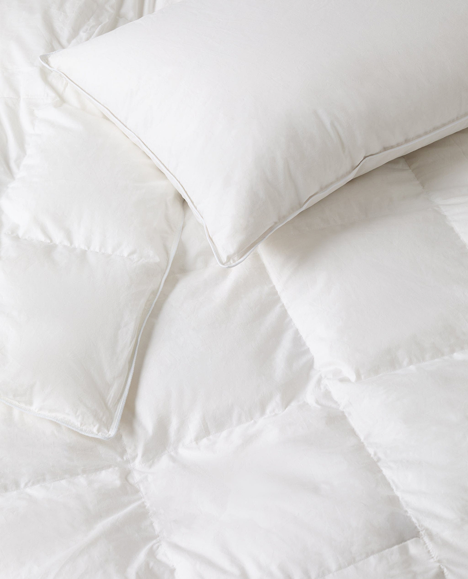 Rise & Fall's Recyled Down Duvet and Pillows.
