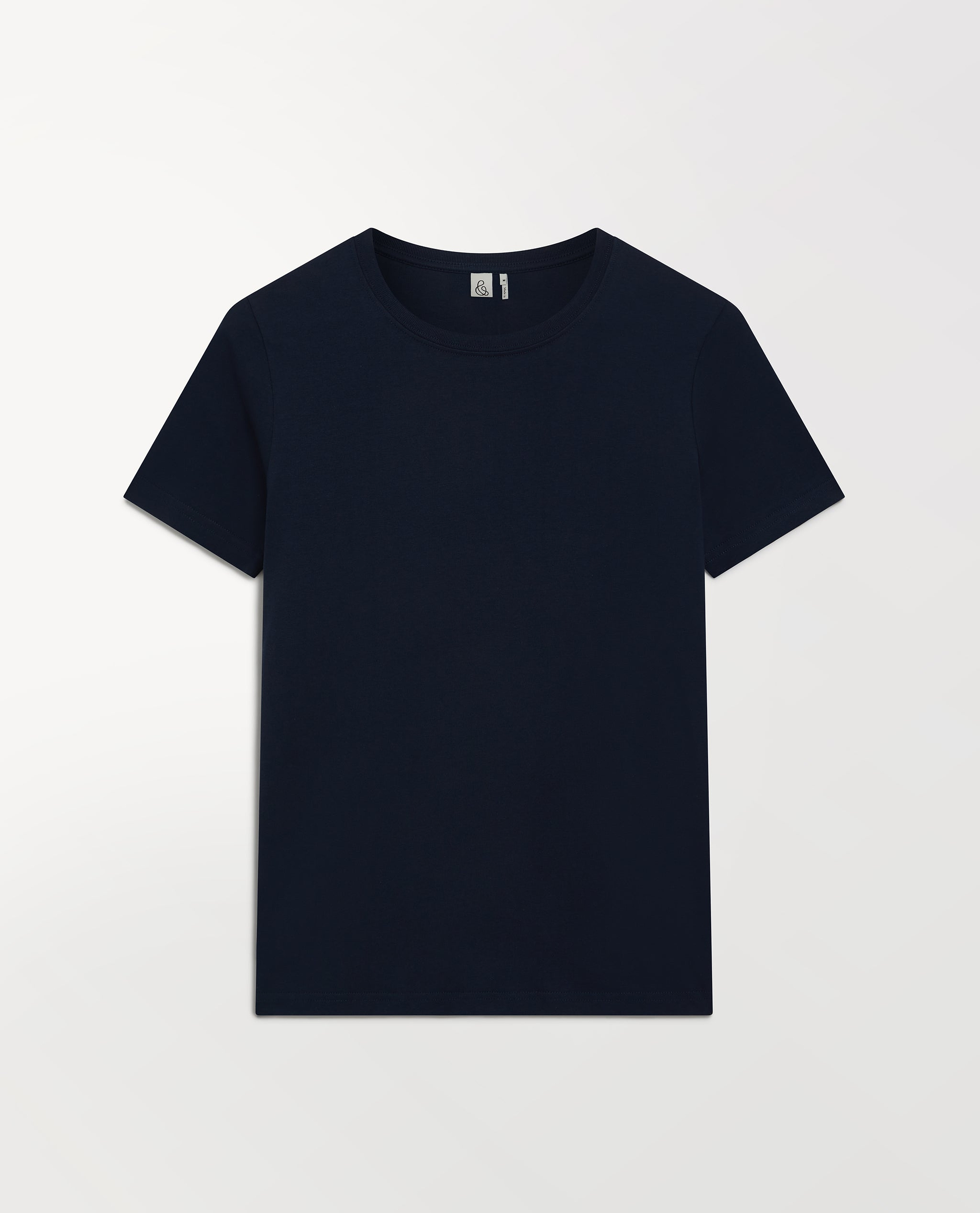 Classic Cotton Crew Neck T-shirt - Navy