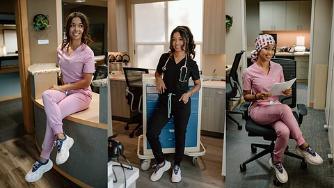 Edición especial: zapato de trabajo antideslizante Anna the Nurse para enfermeras.