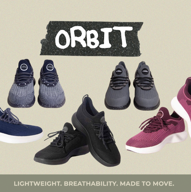 Orbit Collection: Lightweight & Breathable Knit Sneakers - Snibbs