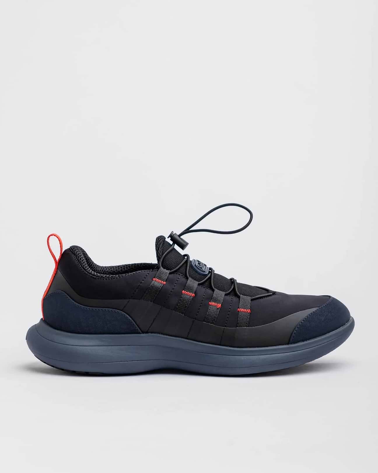 Snibbs Orbit Sneakers Men\'s US Size 9.5 Charcoal Gym CrossFit Orbit Core Black: Black Lightweight Knit Sneakers - Snibbs main image 2
