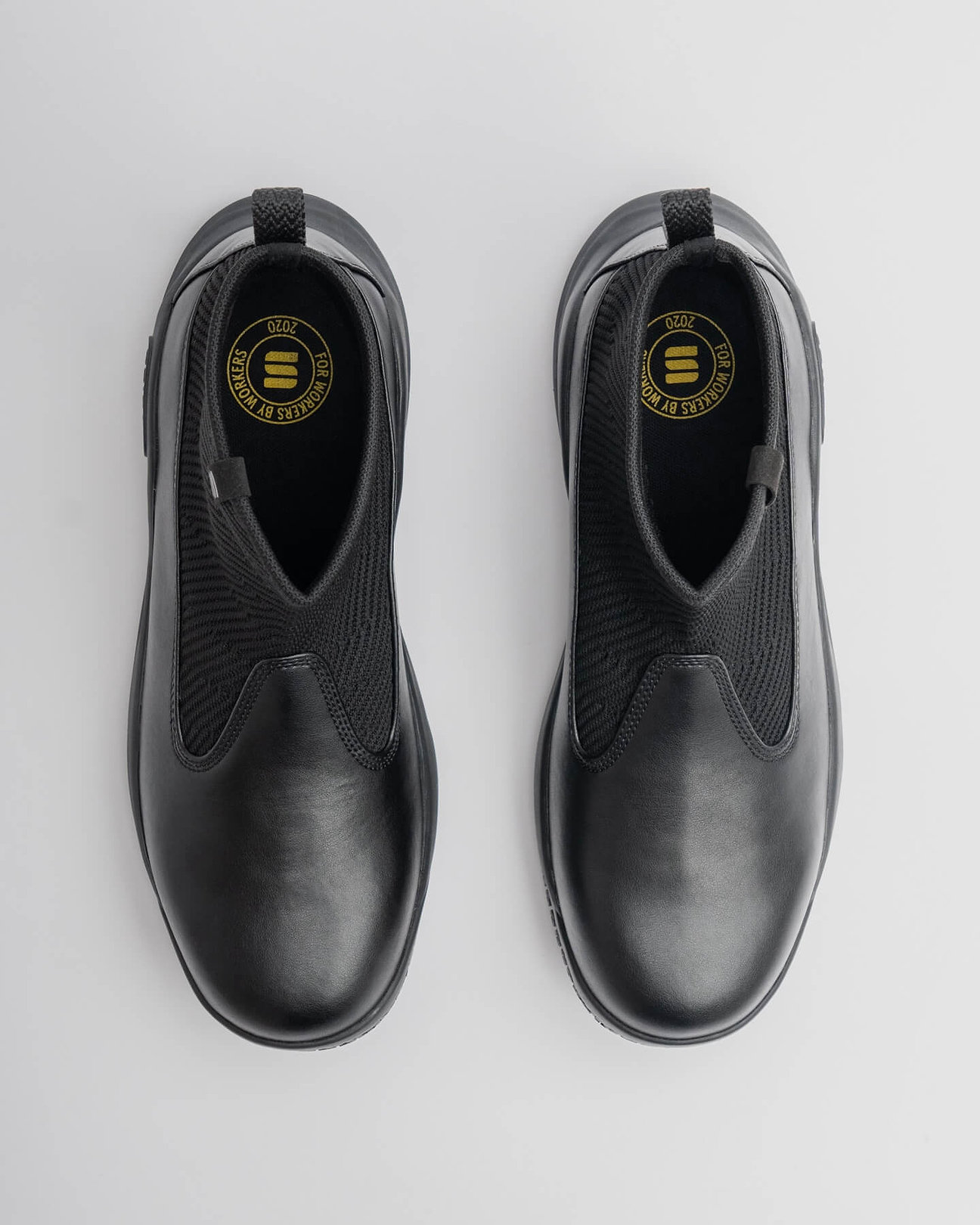 Pro Eclipse Black: All Black Work Sneakers - Snibbs